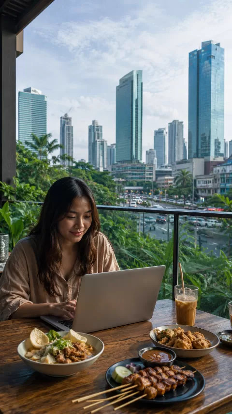 Menikmati Kuliner dan Gaya Hidup Digital di Jakarta